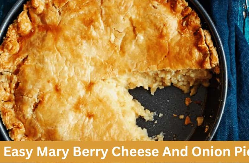 Easy Mary Berry Cheese And Onion Pie