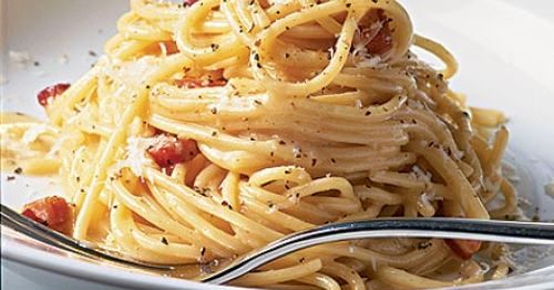 Instruction to Make Delia Smith Spaghetti Carbonara