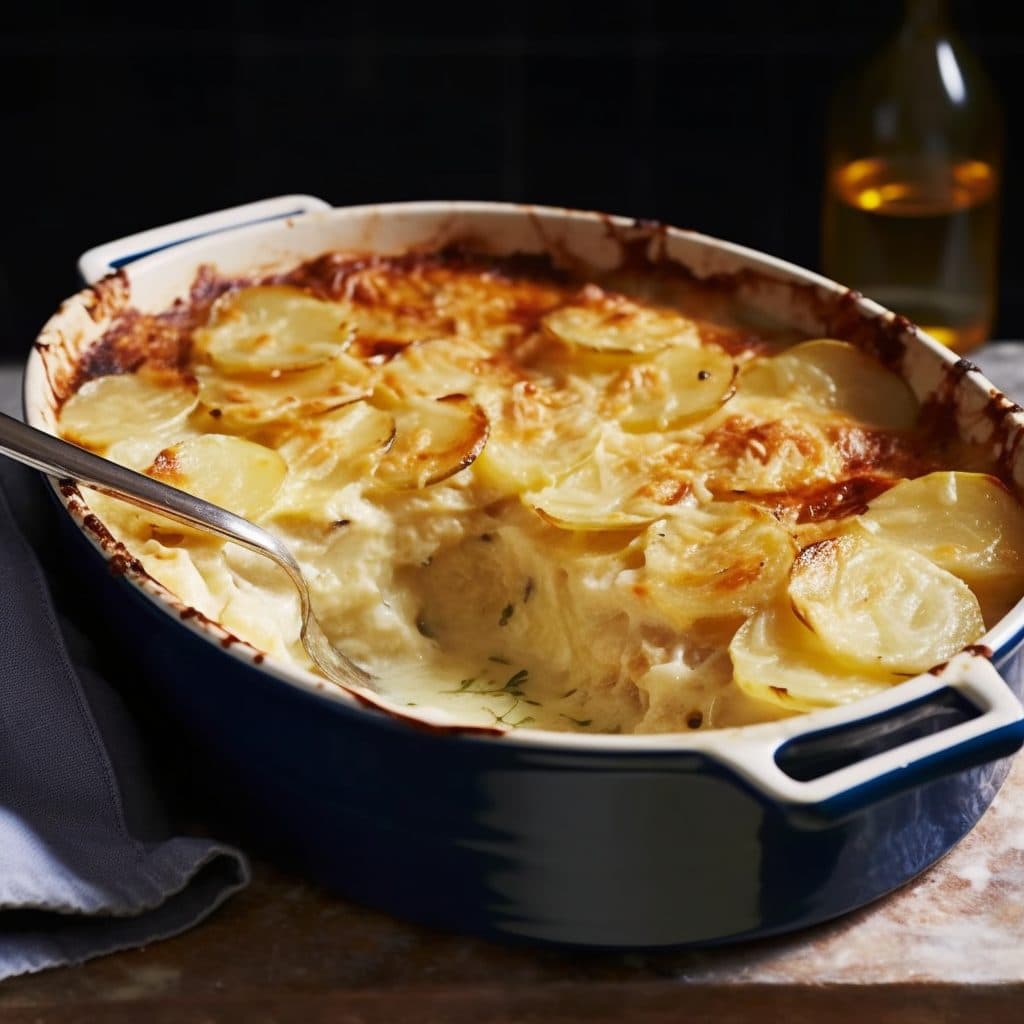 Jamie Oliver Quick Dauphinoise Potatoes - British Recipes Book