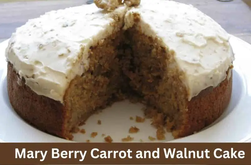 Mary Berry Carrot and Walnut Cake Recipe