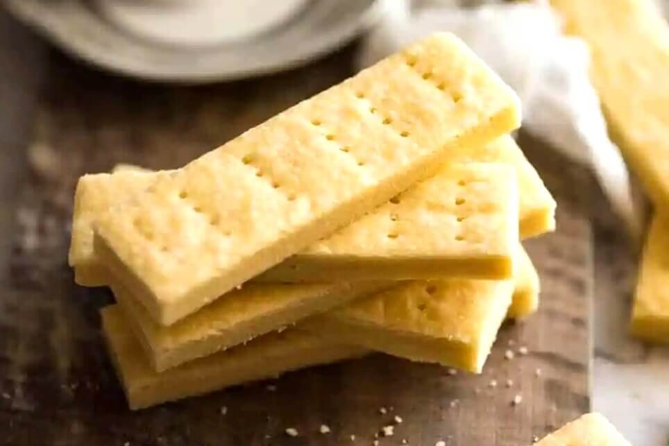 Mary Berry Lemon Shortbread Biscuits
