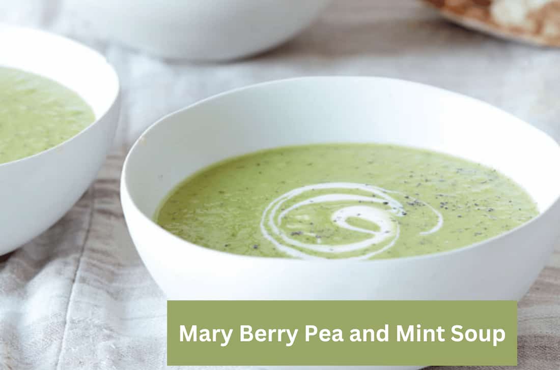 Mary Berry Pea and Mint Soup Recipe