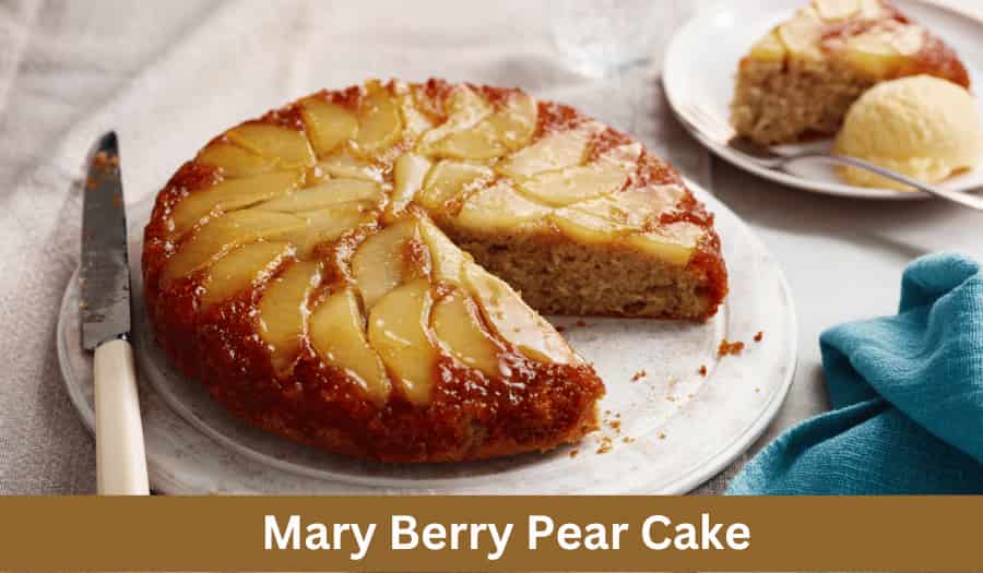 Mary Berry Pear Cake Recipe 🍐 | Sweet and Moist Delight