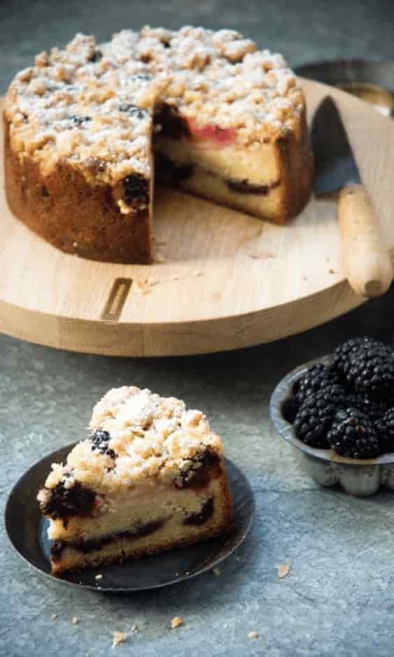 Apple and Blackberry Cake Mary Berry