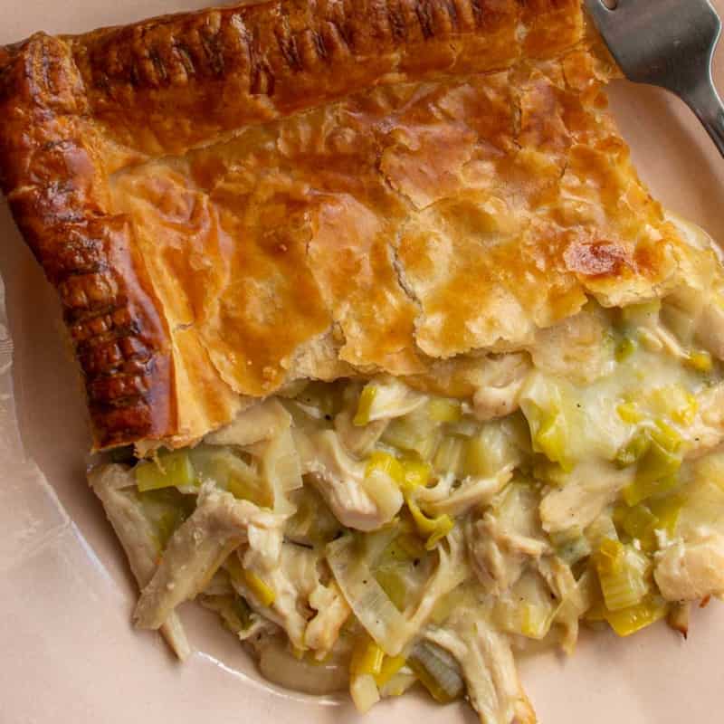 Easy Mary Berry Chicken and Leek Pie