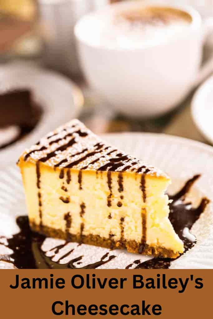 Jamie Oliver Baileys Cheesecake Recipe 🍫🍰 British Recipes Book