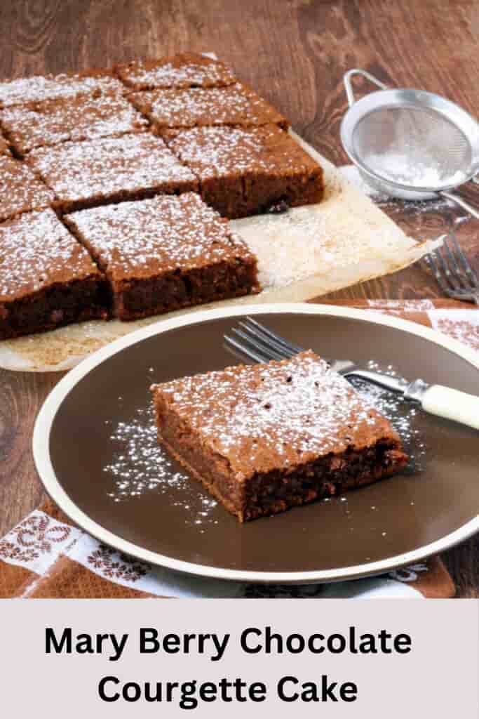 Mary Berry Chocolate Courgette Cake Recipe 🍫🥒 - British Recipes Book