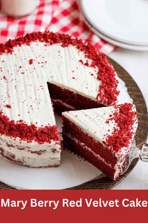 Make Mary Berry Red Velvet Cake Recipe 🍰