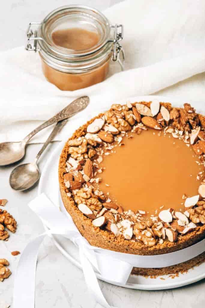 Salted Caramel Cheesecake Mary Berry
