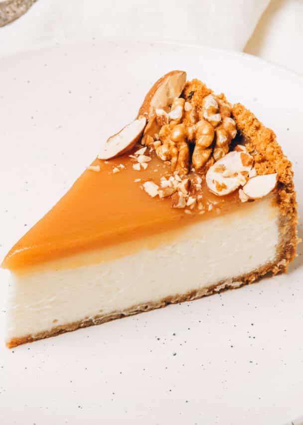 Salted Caramel Cheesecake Mary Berry