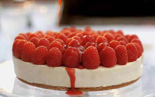 white chocolate and raspberry cheesecake mary berry