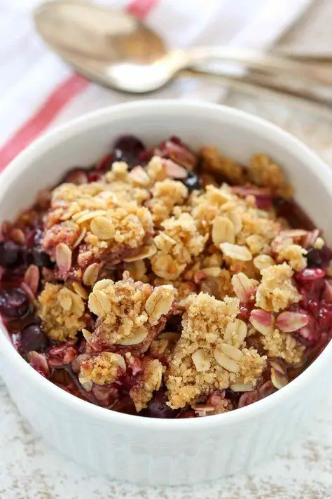 Apple and Blackberry Crumble Recipe Hairy Bikers