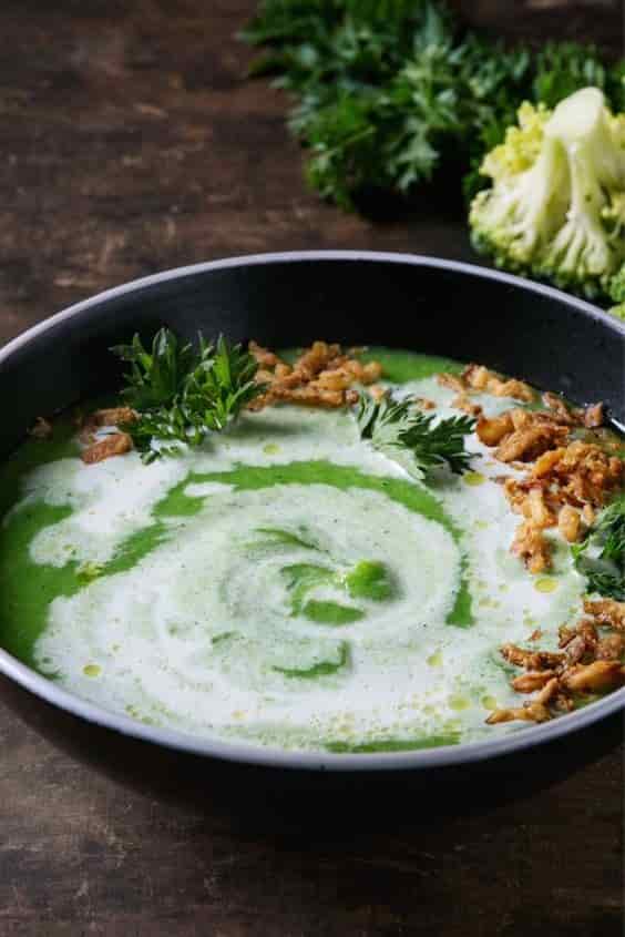 Ingredients for Jamie Oliver Broccoli and Stilton Soup 