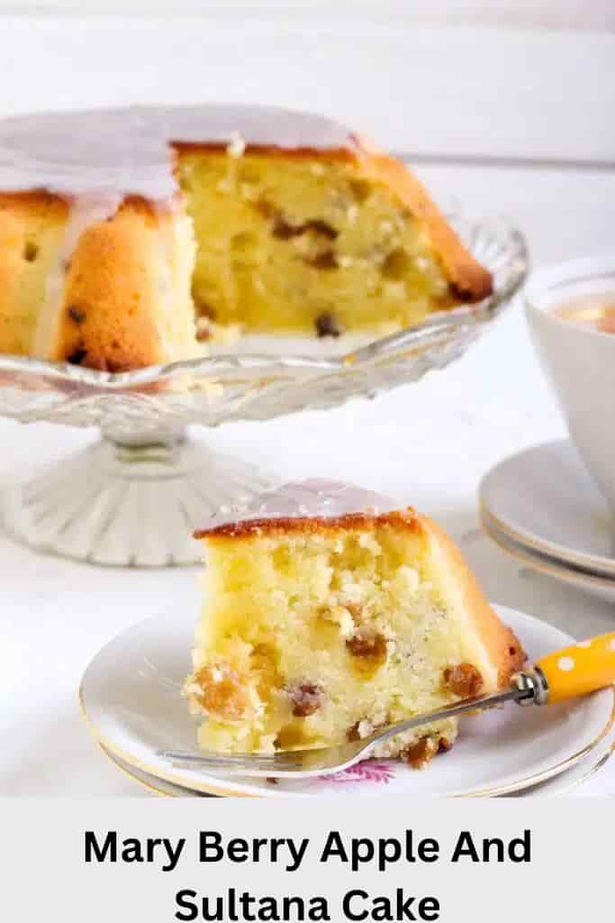 Mary Berry Apple and Sultana Cake Recipe 🍏🍰