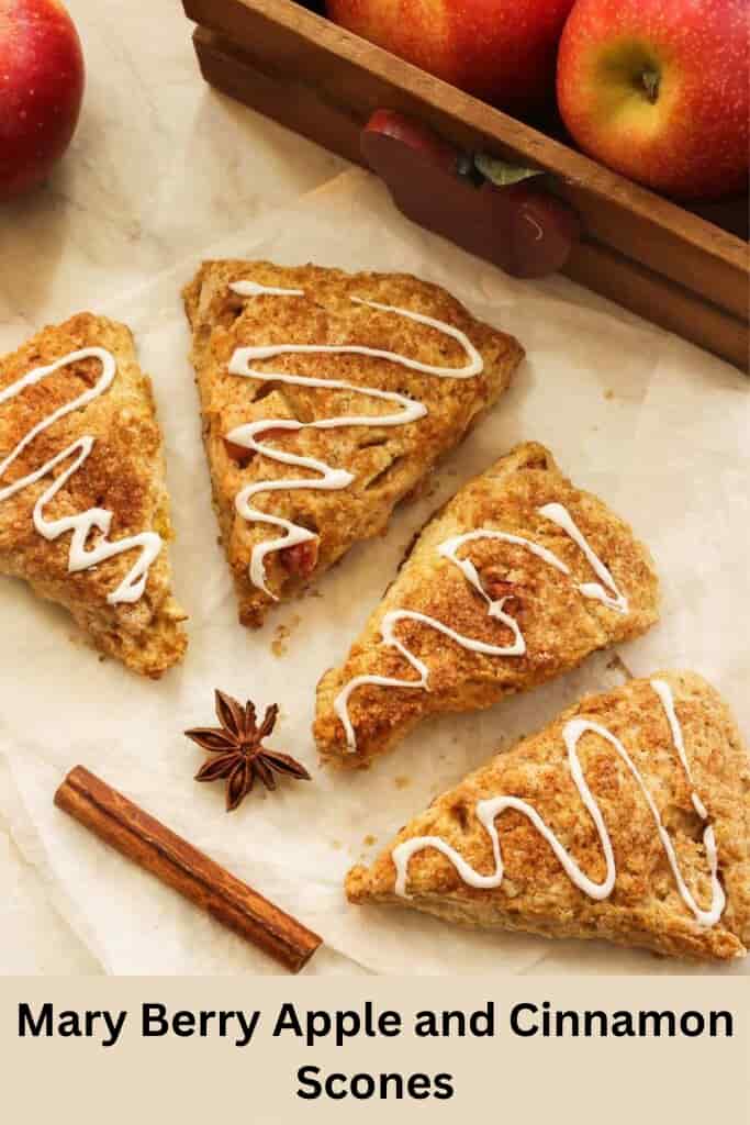 Mary Berry Apple and Cinnamon Scones Recipe 🍏🍥