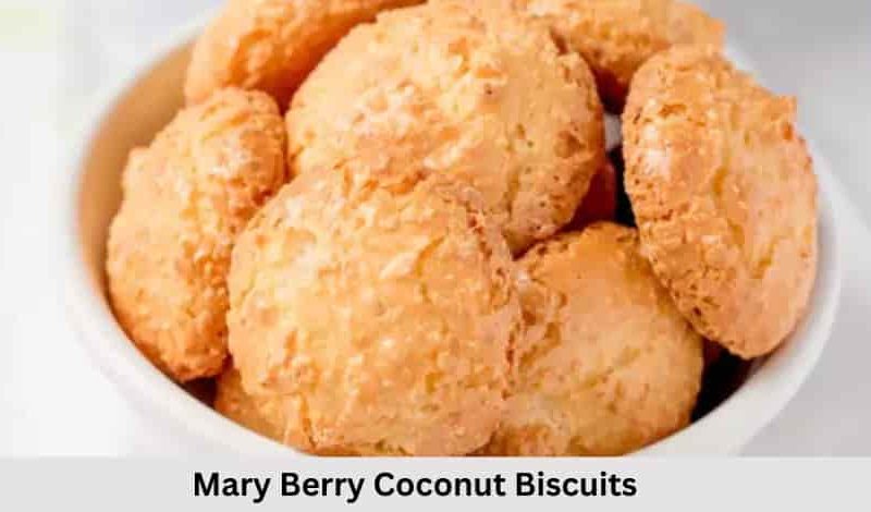 Mary Berry Coconut Biscuits Recipe