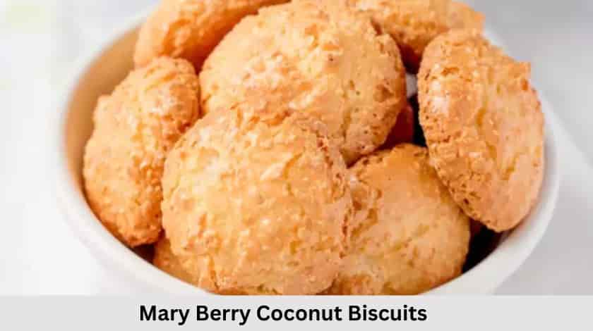 Mary Berry Coconut Biscuits Recipe - British Recipes Book
