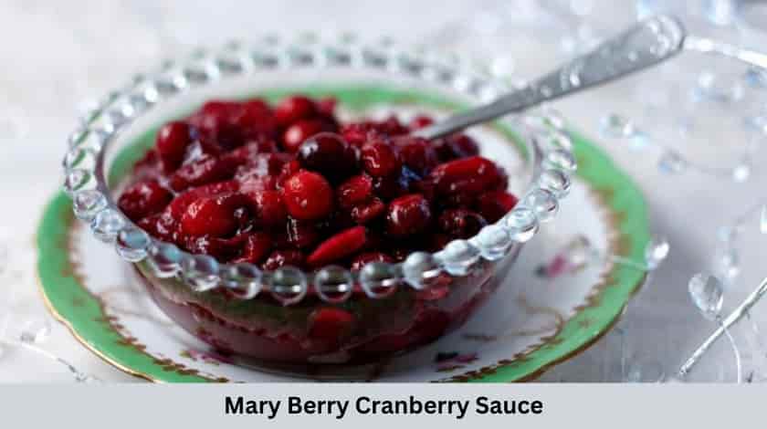 Mary Berry Cranberry Sauce Recipe 🍒