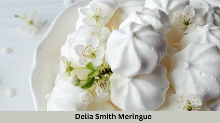 Delia Smith Meringue Recipe - British Recipes Book