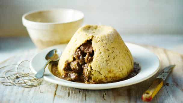 Steak a\nd Kidney Pudding Recipe Hairy Bikers
