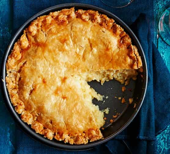 Cheese and Onion Pie Recipe James Martin 