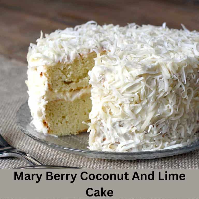 Mary Berry Coconut And Lime Cake Recipe