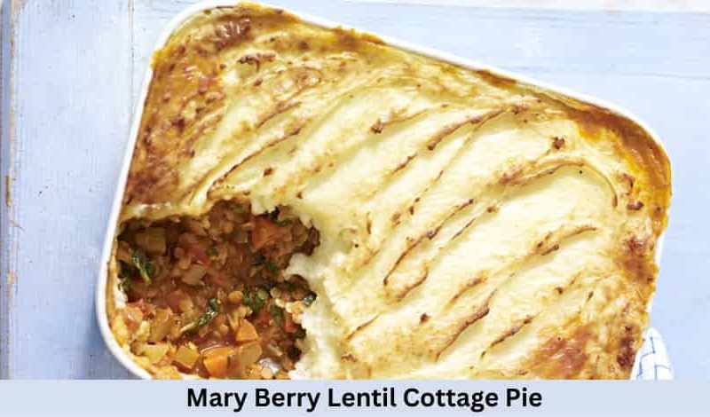Mary Berry Lentil Cottage Pie Recipe