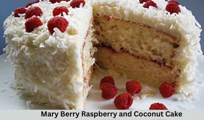 Mary Berry Raspberry and Coconut Cake Recipe