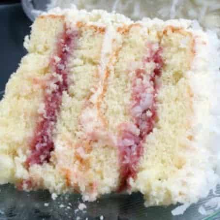 Mary Berry Raspberry and Coconut Cake Recipe