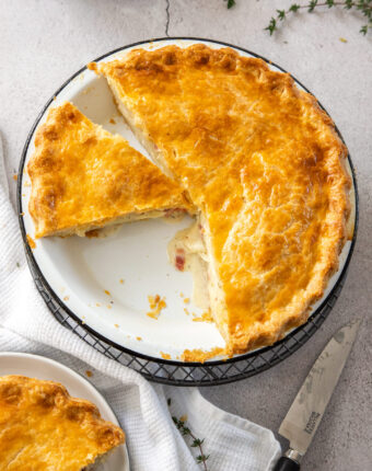 hairy bikers cheese and onion pie