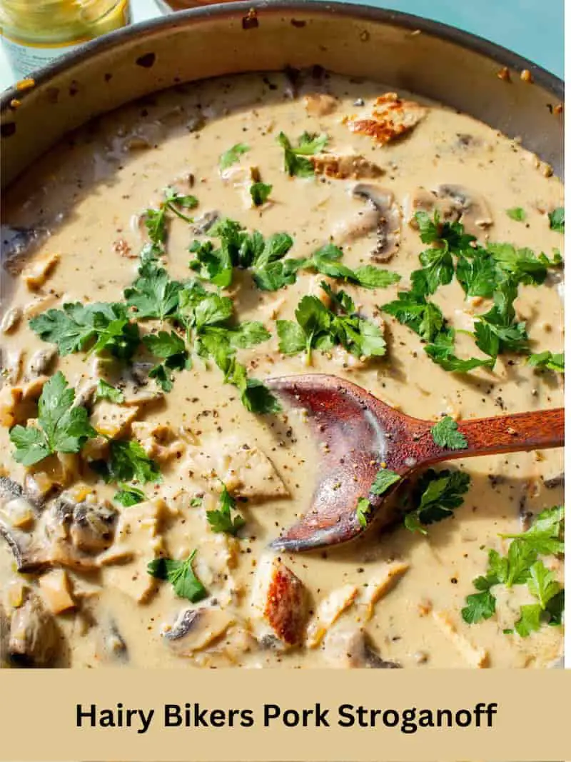 Hairy Bikers Pork Stroganoff Recipe British Recipes Book