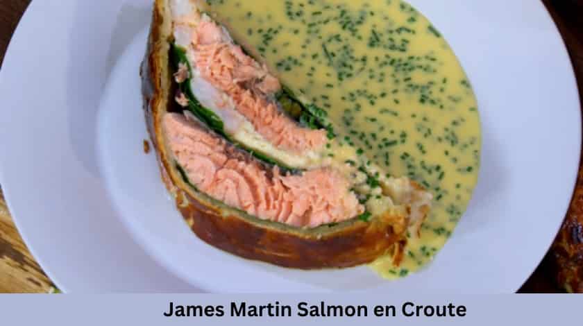 James Martin Salmon en Croute Recipe - British Recipes Book