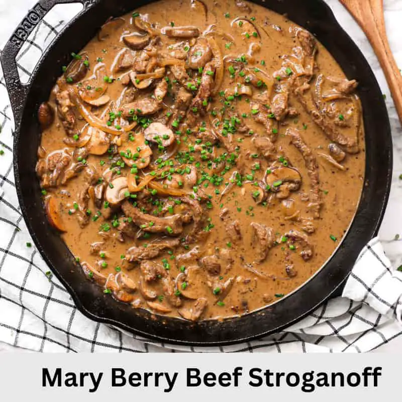Mary Berry Beef Stroganoff Recipe