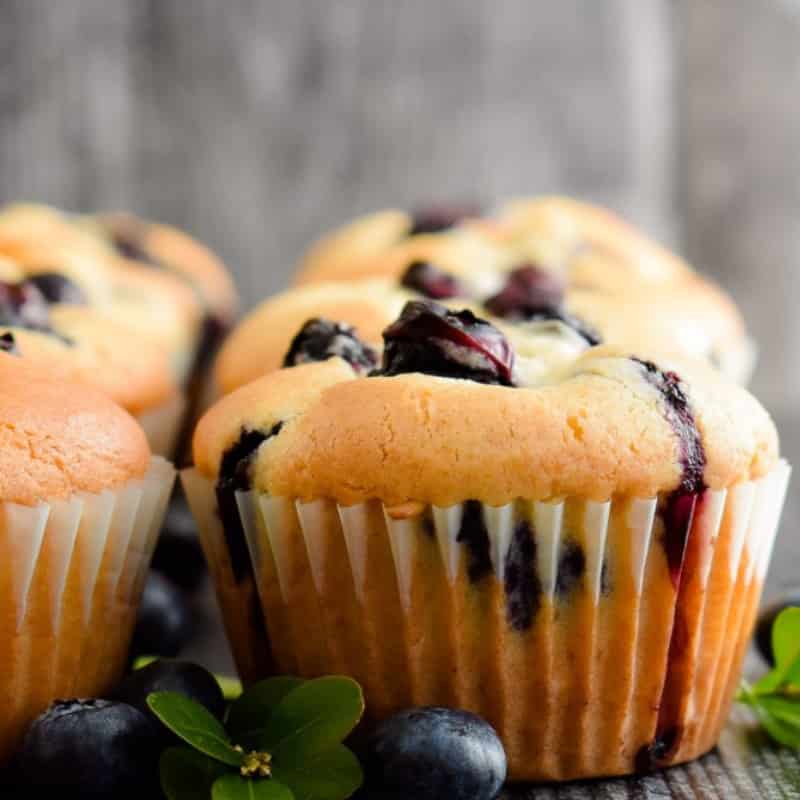 Mary Berry Blueberry Muffins