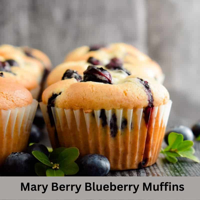 Mary Berry Blueberry Muffins Recipe