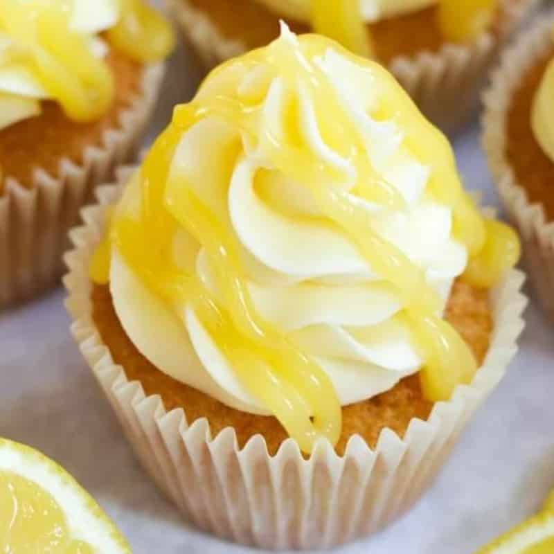 Mary Berry Lemon Drizzle Cupcakes