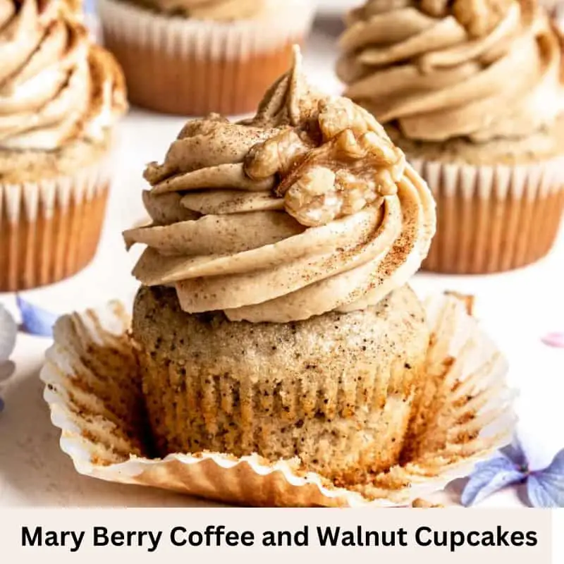 Mary Berry Coffee and Walnut Cupcakes Recipe