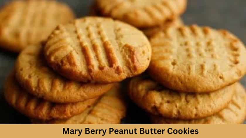 Mary Berry Peanut Butter Cookies Recipe - British Recipes Book