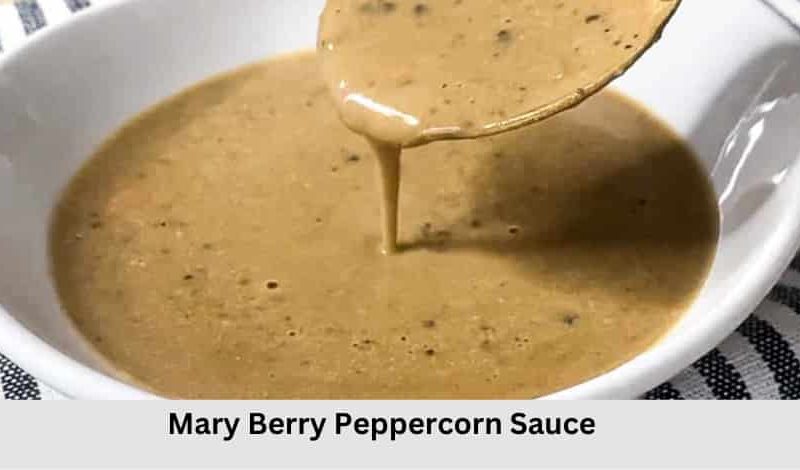 Mary Berry Peppercorn Sauce Recipe