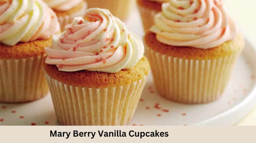 Mary Berry Vanilla Cupcakes Recipe - British Recipes Book