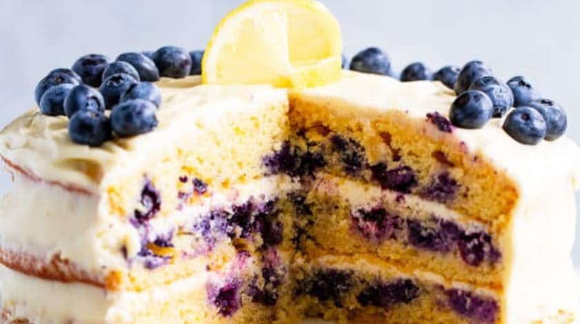 Easy Nigella Lemon and Blueberry Cake