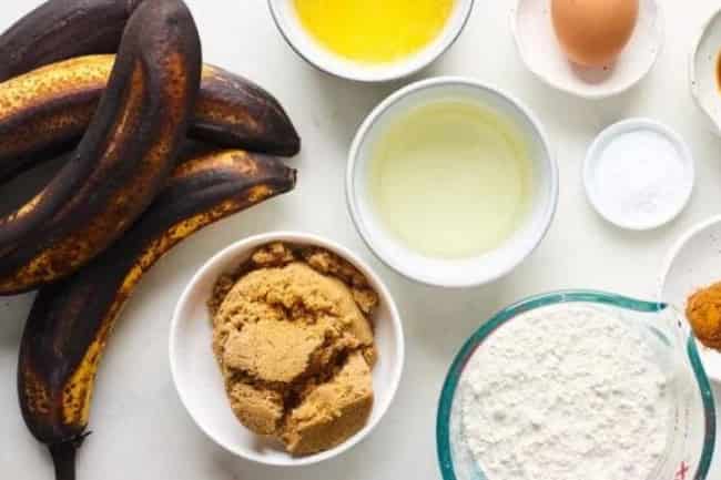 Ingredients Needed to Make Mary Berry Banana Bread