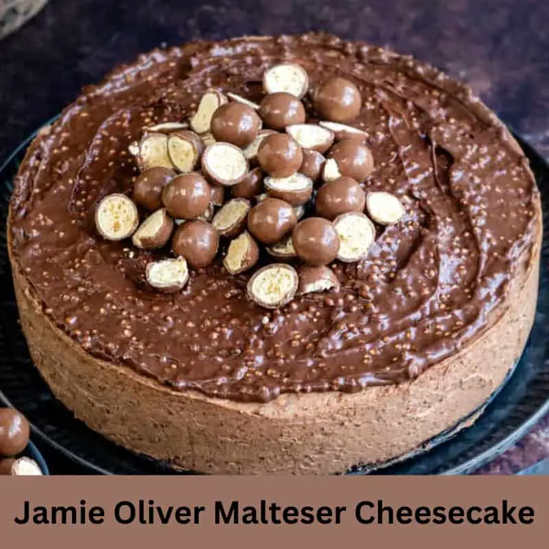 Jamie Oliver Malteser Cheesecake