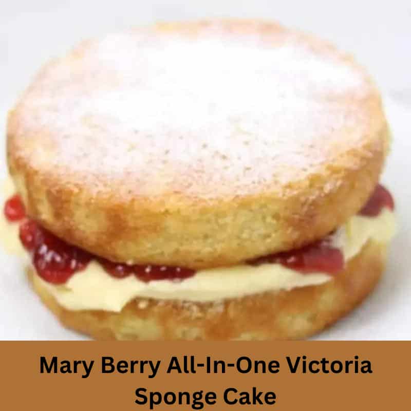 Mary Berry All-In-One Victoria Sponge Cake