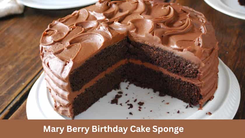 Easy Mary Berry Birthday Cake Sponge Recipe - British Recipes Book
