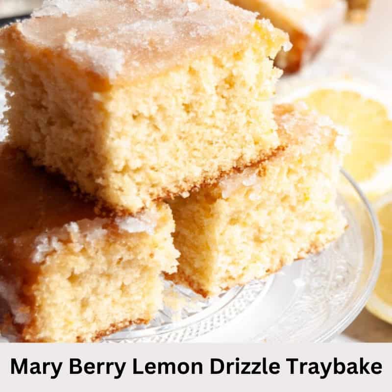 Mary Berry Lemon Drizzle Traybake