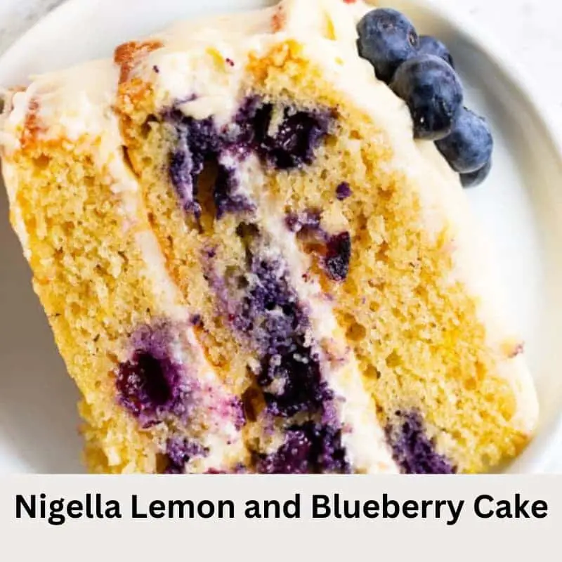 Nigella Lemon and Blueberry Cake