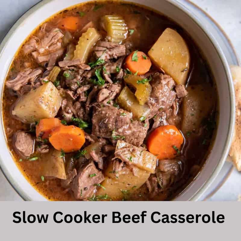 Jamie Oliver Slow Cooker Beef Casserole