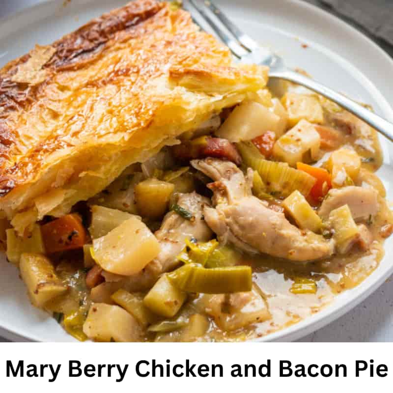 Mary Berry Chicken and Bacon Pie