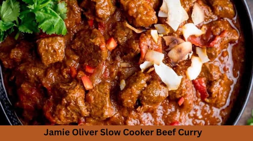 Easy Jamie Oliver Slow Cooker Beef Curry Recipe 🍛